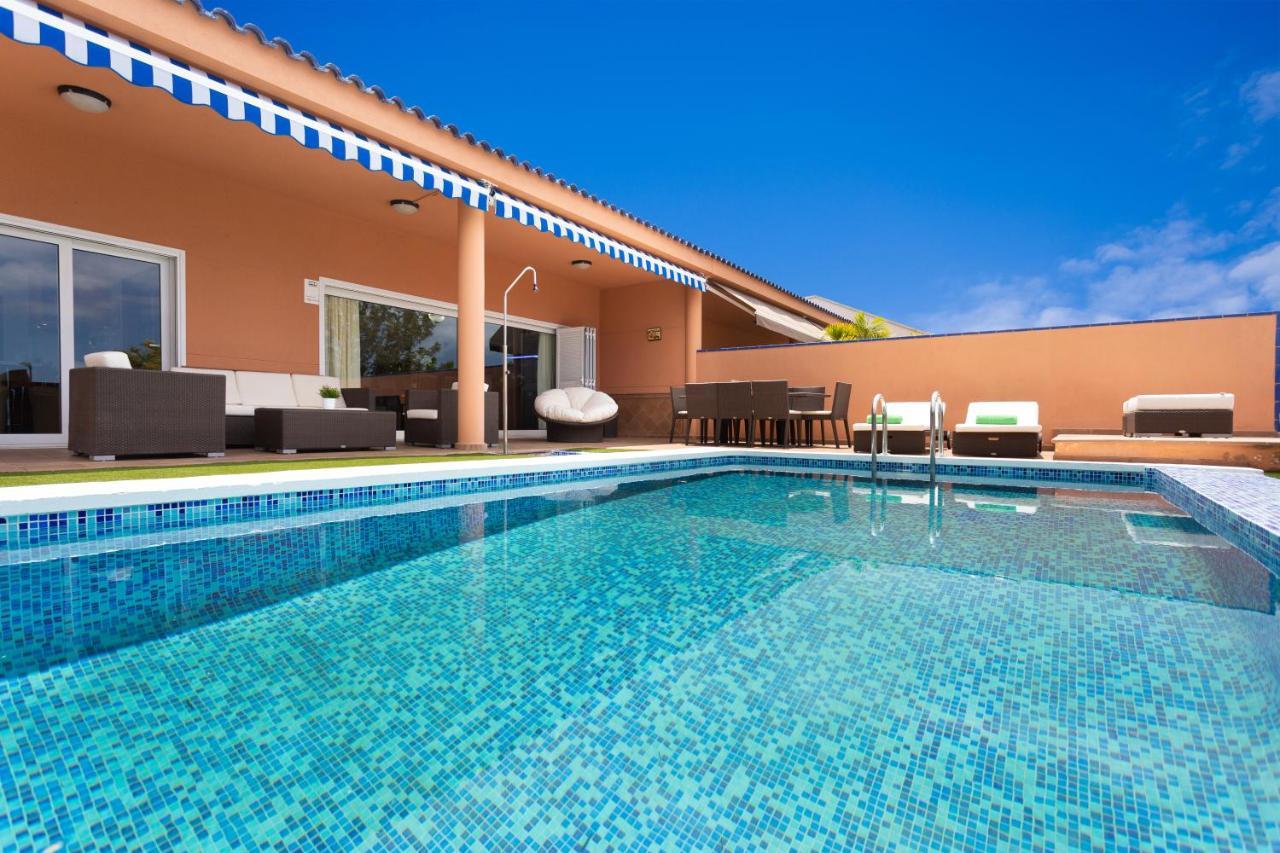 Maravillosa Villa de Lujo con Piscina y Jacuzzi Privados Puerto de Santiago  Exterior foto