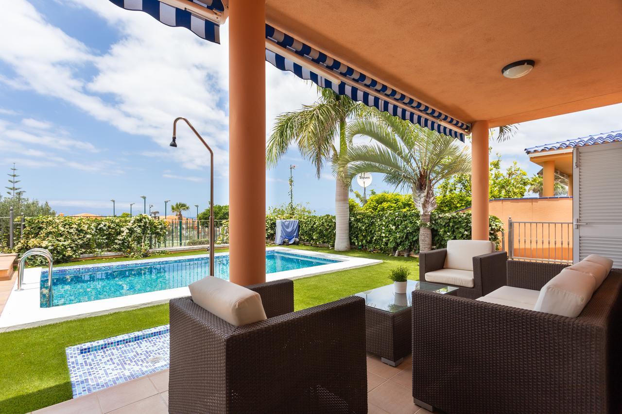 Maravillosa Villa de Lujo con Piscina y Jacuzzi Privados Puerto de Santiago  Exterior foto