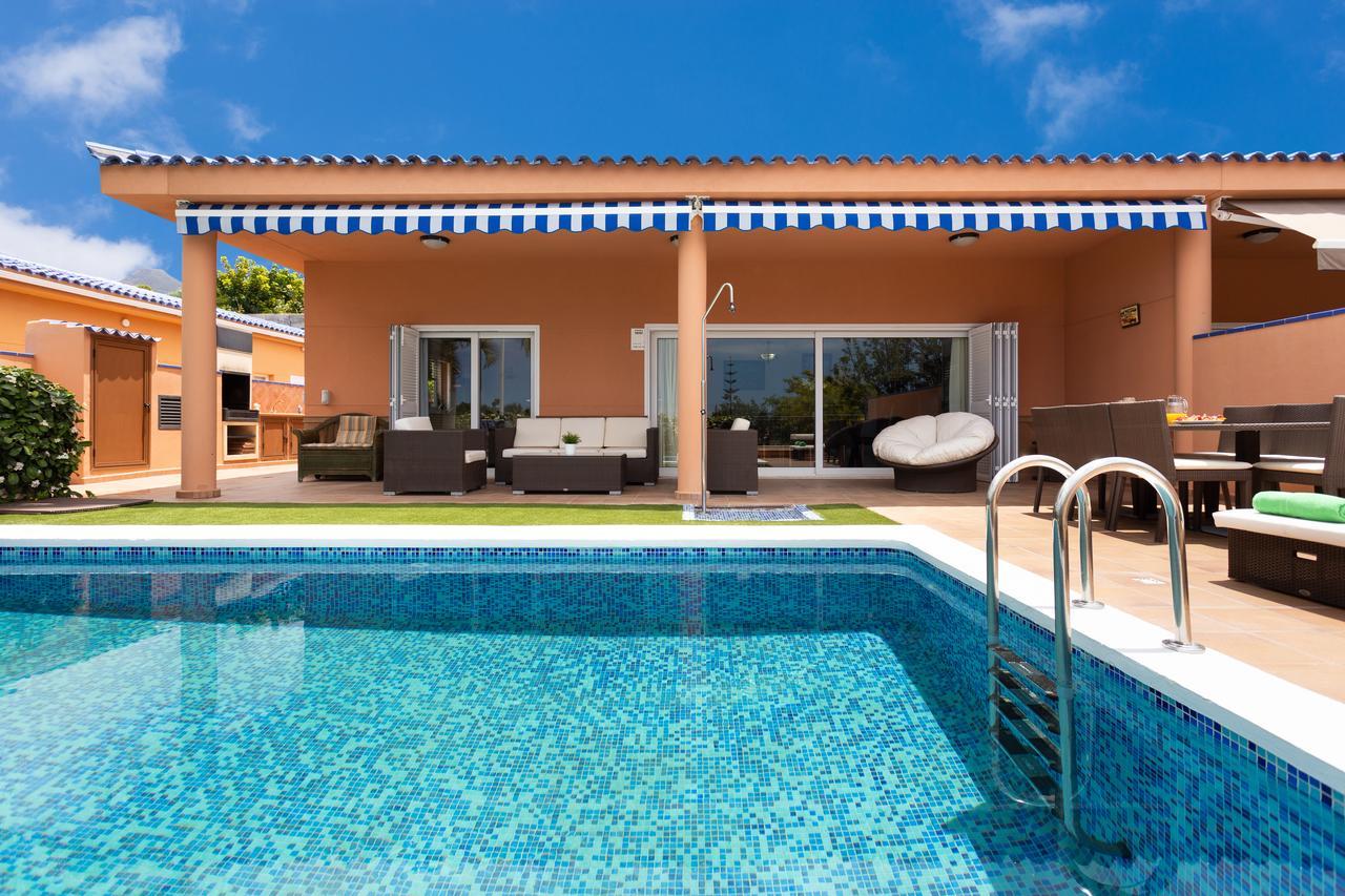 Maravillosa Villa de Lujo con Piscina y Jacuzzi Privados Puerto de Santiago  Exterior foto